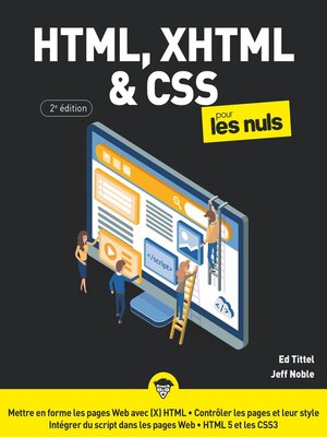 cover image of HTML XHTML & CSS pour les Nuls, grand format